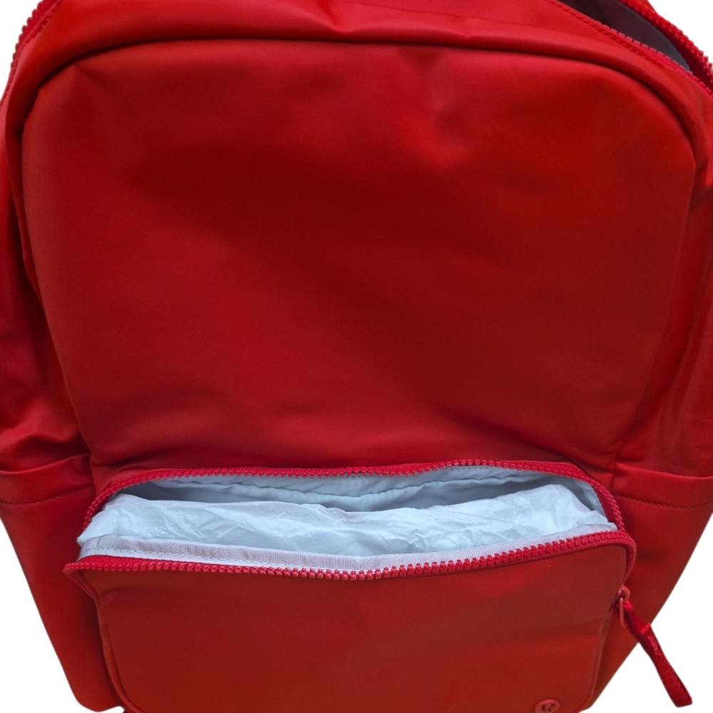 Lululemon Everywhere Backpack Red/Ocean Air - Picture 6 of 9